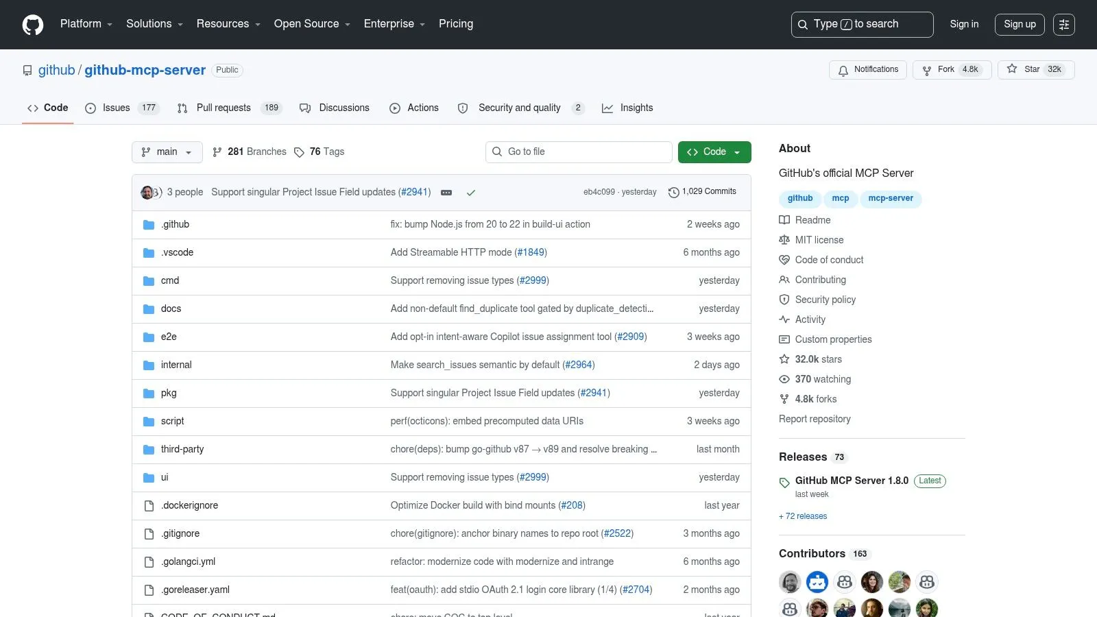 GitHub MCP Server