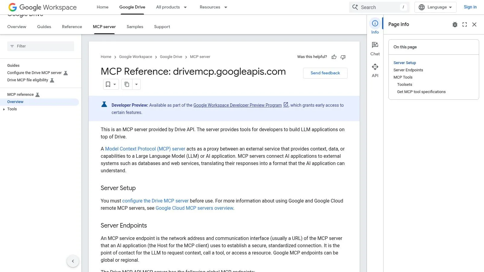 Google Drive MCP