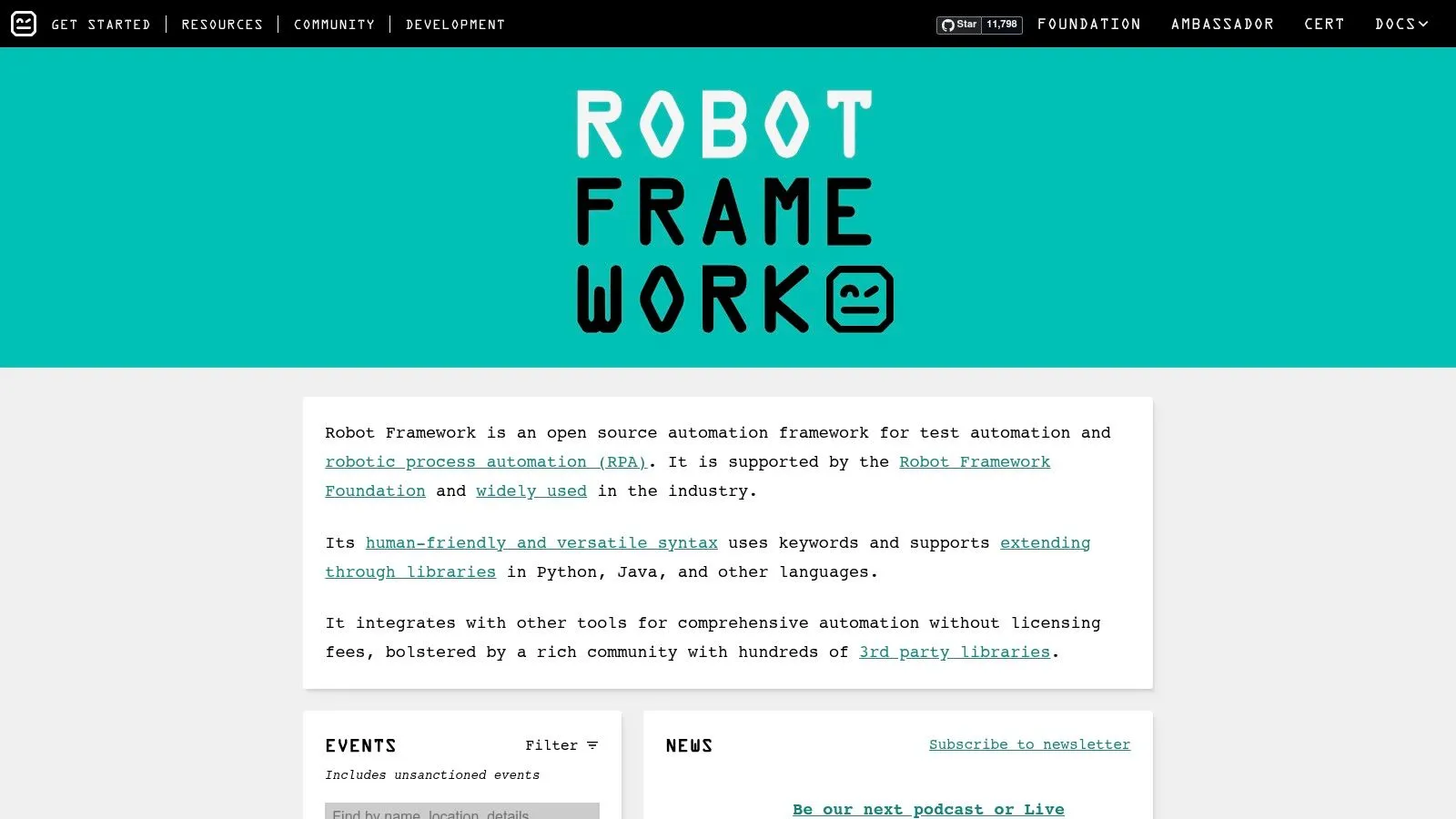 Robot Framework + Browser Playwright Library