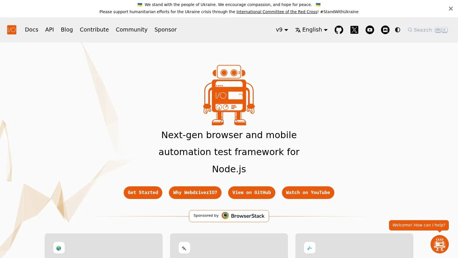 WebdriverIO
